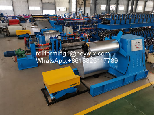 GI / PPGI surowiec Linia cięcia cewki stalowej z cięciem