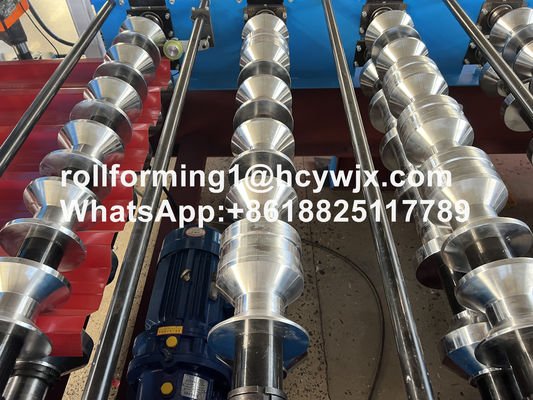 TP25/TP35/TP40 20m/min Maszyna do tworzenia fal fal falistych do arkuszy dachowych