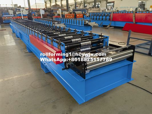Trapezoidal Metal Roofing Sheet Roll Forming Machine Maszyna do formowania rolek dachowych