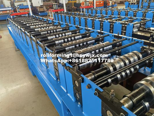Trapezoidal Metal Roofing Sheet Roll Forming Machine Maszyna do formowania rolek dachowych