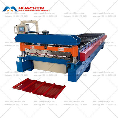 Specjalistyczna Trapezoidal Roof Roll Form Machine Trapezoidal Roof Tile Machine