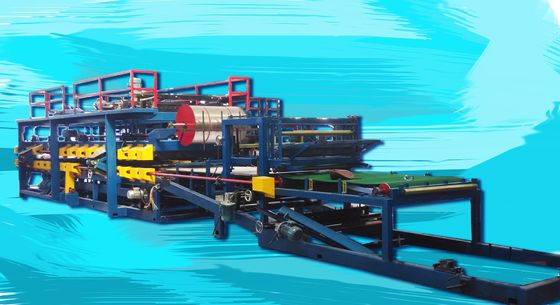 Linia produkcyjna płyt dachowych z pianki 32kw ​​Motor 45000 * 2500 * 2500mm