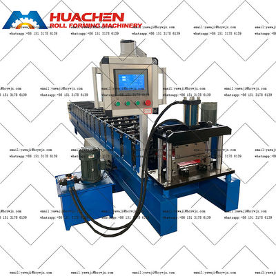 Wytrzymała hydrauliczna maszyna do formowania rolki dachowej o grubości 0,3-0,6 mm i materiał do cięcia CR12