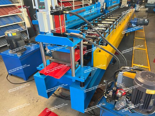 Wysokiej wydajności maszyna do formowania płyt ściennych z CE, sterowanie PLC