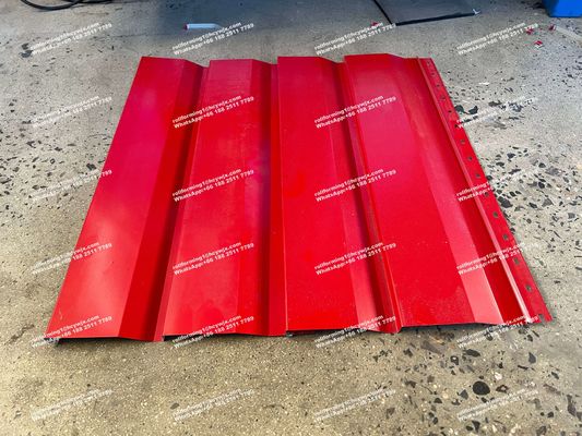 Wysokiej wydajności maszyna do formowania płyt ściennych z CE, sterowanie PLC