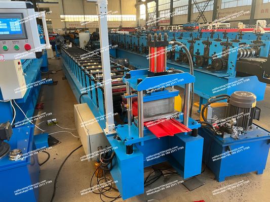 20 System sterowania stacją rolkową sterowanie PLC zimna maszyna do formowania rolki ze stali do ścian