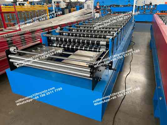 Stalowa maszyna do formowania tektury falistej PPGI do blachy dachowej 0,7 mm