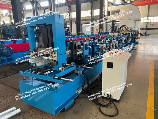 CZ Purlin Steel Sheet Roll Forming Machine dla magazynu