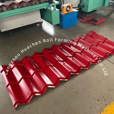 Profesjonalna automatyczna maszyna do gięcia blach dachowych z 16 stacjami, prędkością 4m/min i sterowaniem PLC