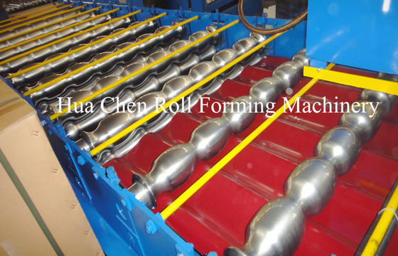 1250mm Glazed Roof Plate Roll Forming Machine / Cold Forming Equipment