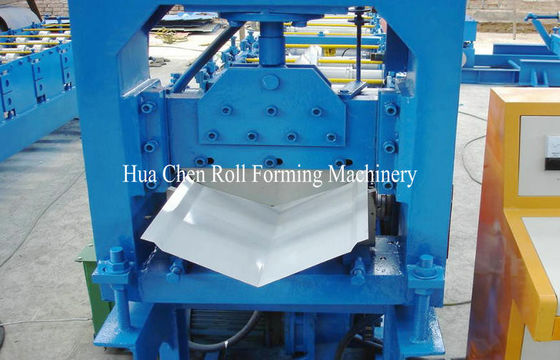 Metal dachu Ridge Cap Roll Forming Machine