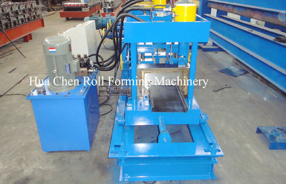 Rack Beam C Channel Roll Forming Machine 8-12m / Min Metal Forming Equipment
