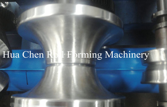 Color Steel Sheet Circular Downspout Maszyna do formowania rolek z 15 rzędami