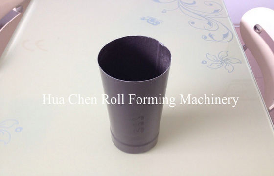 Color Steel Sheet Circular Downspout Maszyna do formowania rolek z 15 rzędami