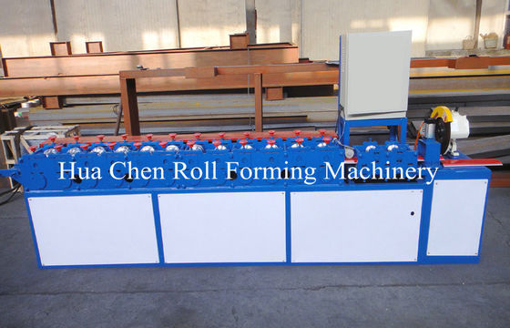 Sterowanie PLC Shutter Door Roll Forming Machine 0,3-0,6 mm 15 m / min