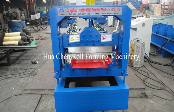 Aluminiowa jednowarstwowa blacha dachowa Maszyna do formowania rolek, galwanizowana tablica