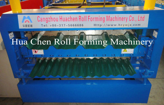 IBR i falista dwuwarstwowa maszyna do formowania rolek do blachy stalowej z CE