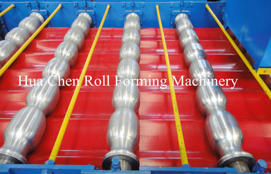 7,5 kW hydrauliczna maszyna do formowania dachówek i dachów dwuwarstwowa na zimno z CE