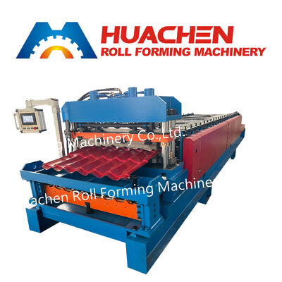Trapezoidalny blachy dachowe metalowe Ibr Panel dachowy Long Span Roll Forming Machine