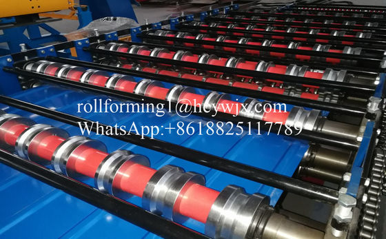 Panel dachowy IBR Podwójna maszyna do formowania rolek TR18 TR26