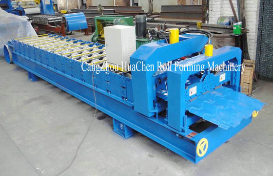 380V Power Hydraulic Arc Sheet Metal Rolling Machines 15 Roller Station dla Afryki