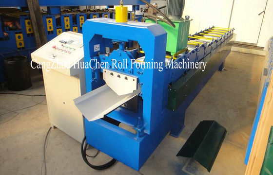 380V Industrial Ridge Cap Roll Forming Machine , Cap Making Machines