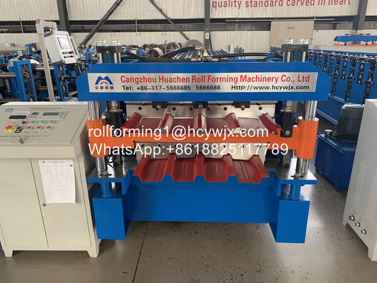 IBR Ściana i dachówka Dwuwarstwowa maszyna do formowania rolek w stylu Mongolii