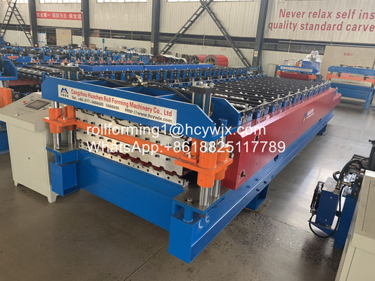 IBR Metalowa maszyna do formowania rolek dwuwarstwowych