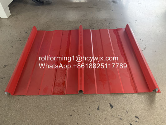 Plc Self Lock 15m / min 3p Maszyna do zwijania blachy dachowej