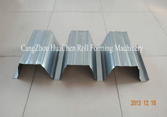 28 Roll Stations Floor Deck Roll Forming Machine For Construction Floor
